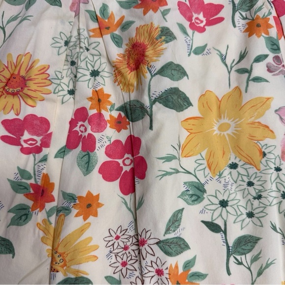 Vintage L.L. Bean Floral Skirt Size 4 - Picture 4 of 4